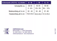 Vorschau: Compressana Kompressionskniestrumpf Lifestyle Allround für Freizeit, Reise und Sport