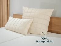 Vorschau: JONA SLEEP Bio Schurwoll-Kissen mit Schurwollnoppenfüllung für ein optimales Schlafklima