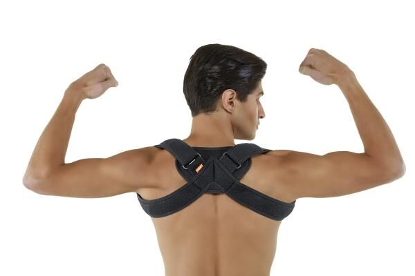 Luxor hochwertige Schlüsselbeinbandage Haltungsgurt zur Ruhigstellung des Schlüsselbeins