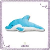 welliebellies® "Delfin groß" Wärmekuscheltier mit Bio-Hirse-Füllung, spendet bis zu 90 min Wärme