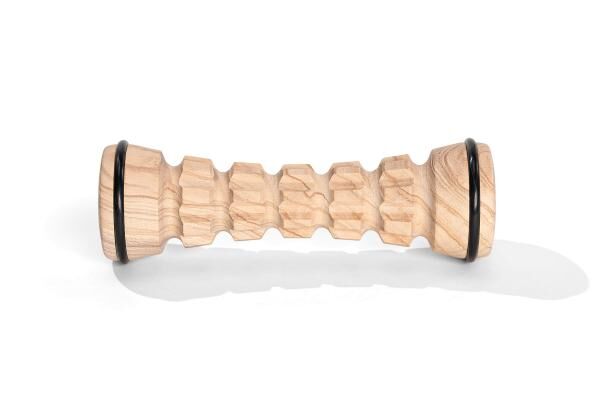 Styleholz Fußmassageroller für Fußreflexzonenmassage