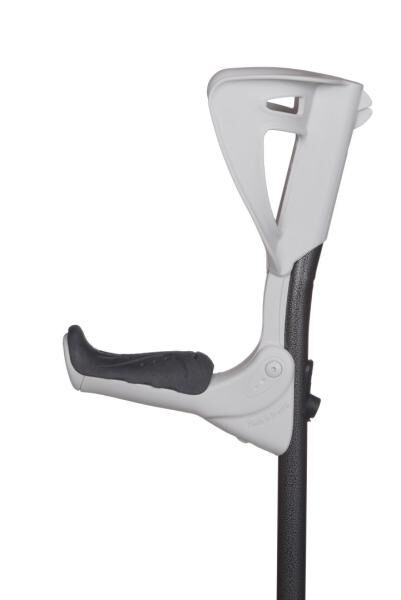 ANTAR Unterarmgehstütze/Krücken "Ergotech" weiß höhenverstellbar, max. Belastbarkeit 130 kg