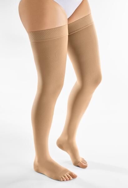 L&R SWISSLASTIC Venosan 7000 Kompressionsstrümpfe nach Thrombosen mit Klimaeffekt in versch. Längen
