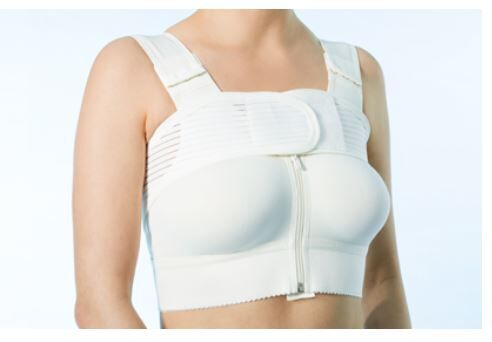 THUASNE postoperativer Brustgürtel mit Klettverschluss zur