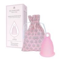 SELENACARE Periodencup Menstruationstasse Premium mittlerer Härtegrad