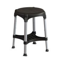 Russka laguna Duschhocker mit Ablage, rund, Belastbarkeit 150 kg, versch. Farben