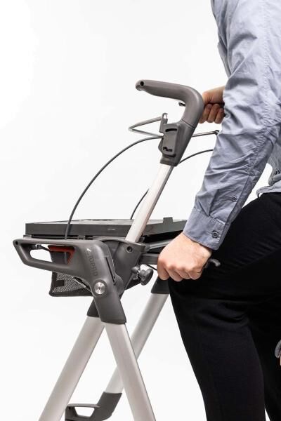 TOPRO Hestia Indoor Rollator, stylisch, platzsparend und zusammenfaltbar, 7 Jahre Garantie