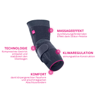 Vorschau: medi Epicomed Ellenbogenbandage feuchtigkeitsregulierend und atmungsaktiv