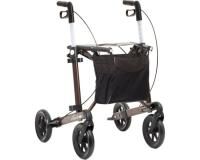 RUSSKA Vital Plus Rollator mit weichen Rädern, Sitzhöhe 62 cm in versch. Farben