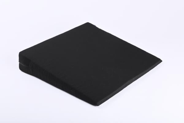 Rehaforum Keilkissen RFM mit Bezug, schwarz, 37x37x7/1cm