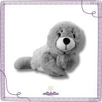 welliebellies® "Seehund groß" Wärmekuscheltier mit Bio-Hirse-Füllung, spendet bis zu 90 min Wärme