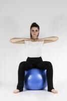 Vorschau: ANTAR Rehabilitationsball mit einem Durchmesser von 85 cm in Blau mit ABS-System