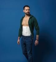 Vorschau: THUASNE Dynabelt atmungsaktiver Thorax Bauchstützgürtel mit abnehmbaren Stützverstärkungen