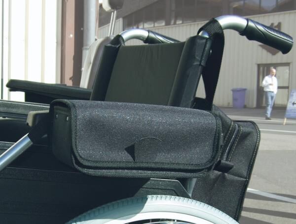 Pellis Medica Armlehnen Tasche aus Nylon für Rollstühle aus wasserdichtem Material