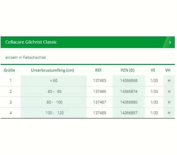 L&R Cellacare® Gilchrist Classic Schulterorthese zur Ruhigstellung der Schulter, atmungsaktiv