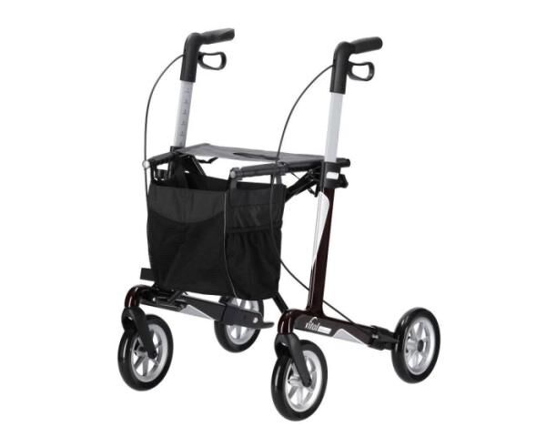 RUSSKA Vital Plus Carbon-Rollator mit weichen Rädern, versch. Sitzhöhen und Farben
