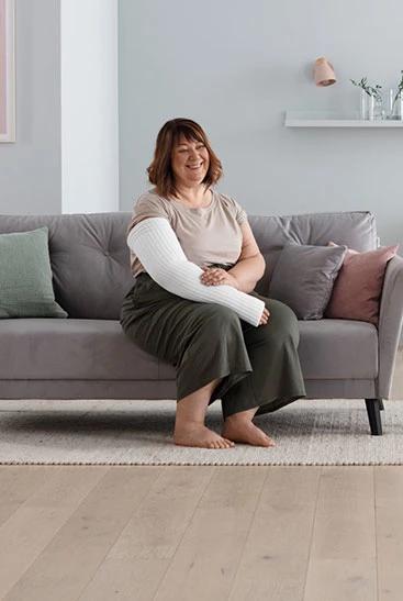 Juzo SoftCompress Bandagehilfe Unterpolsterung für dena Arma zur Entstauungstherapie