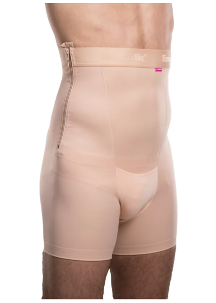 Lipoelastic VHmm Comfort Bauchkorsett für Männer mit seitlichem Reißverschluss