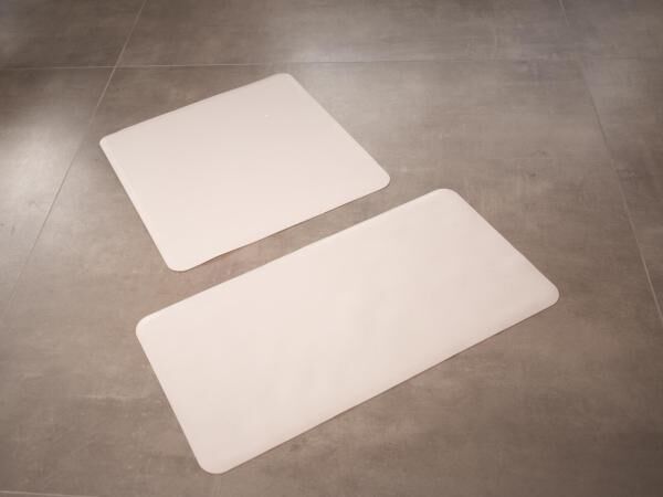 RIDDER Duscheinlage Basic 51 x 51 cm mit Saugnäpfen aus 100% synthetischem Kautschuk