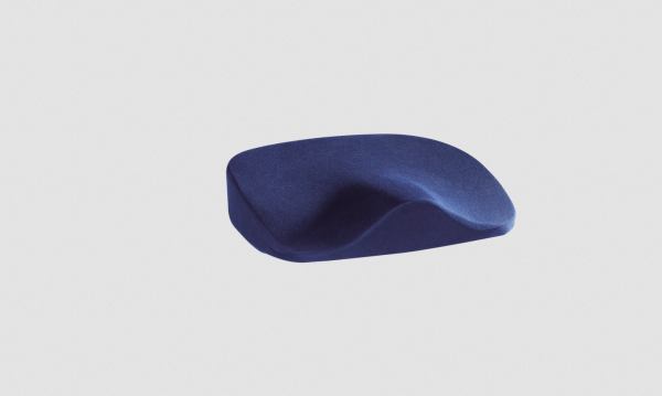 RUSSKA Vital Hüftkissen Sattelkissen 45x40 cm schwarz o. blau bietet höchsten Sitzkomfort