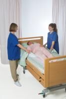 Vorschau: etac SatinSheet Maxi Fit 4D Transferhilfe Bettlaken-Set (Spannbetttuch u. Stecklaken)