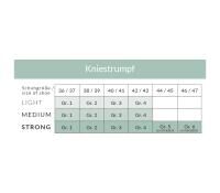Vorschau: Spring medical YOURSPRING blickdichte Stützstrümpfe strong 280 den mit Baumwolle u. Rippstruktur