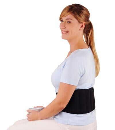 Kryotherm natur Rücken Wärmegürtel mit Klettverschluss, Füllung 100 Senfkörner