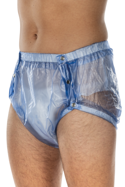 suprima Inkontinenz PVC-Slip seitlich knöpfbar, Komfortbund und Beingumm