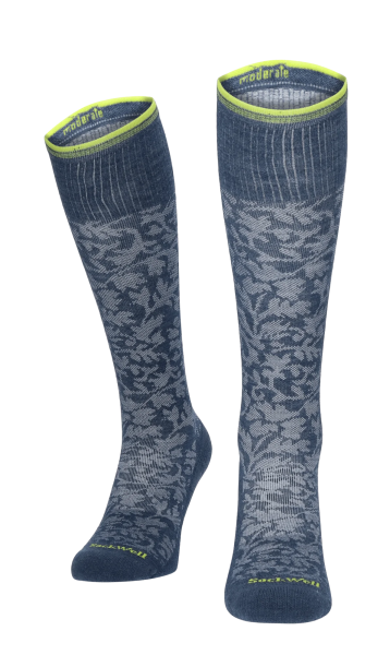 SockWell DAMASK Damen modische Kompressionsstrümpfe 15-20 mmHg, versch. Farben