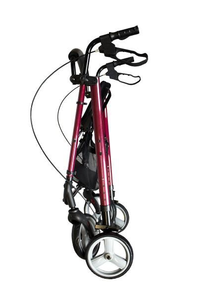 ANTAR Leichtgewicht-Aluminium Rollator faltbar inkl. Einkaufstasche in verschiedenen Farben