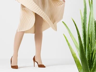 ofa Memory Kompressionsstrümpfe (KKL2) mit pflegendem Aloe Vera u. Vitamin E in versch. Längen