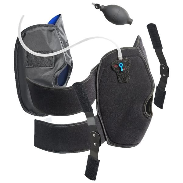 medi Stabimed pro RICE Knieorthese mit Kühlfunktion und Ein-Kammer-Luftsystem, Universalgröße