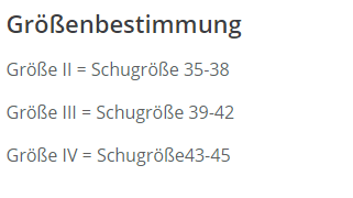 Größenbestimmung
