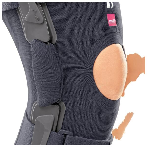 medi Stabimed Pro Knieorthese zur Stabilisierung des Kniegelenk mit zwei seitlichen Gelenken