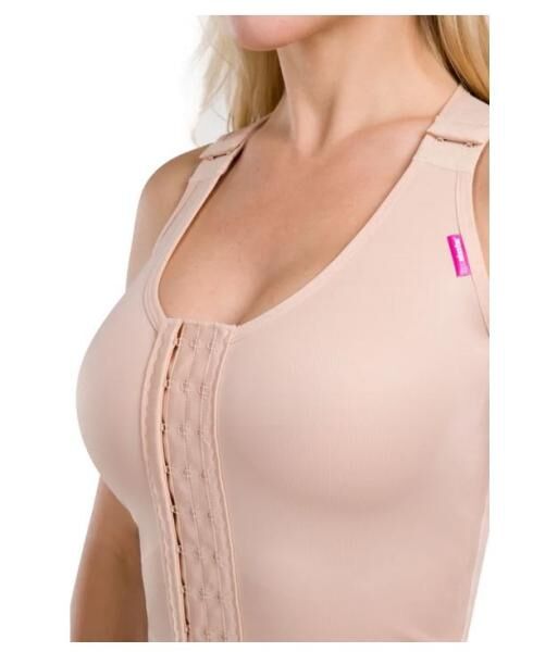 lipoelastic MGF Variant postoperativer Kompressionsbody mit Hygieneöffnung u. Hakenverschluss