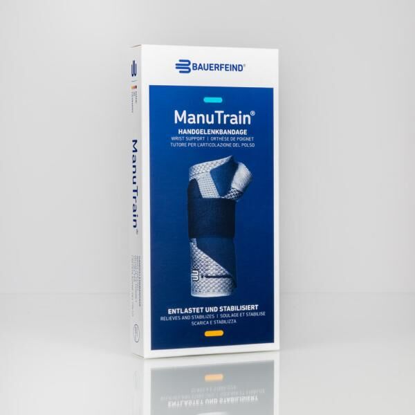 BAUERFEIND ManuTrain Handgelenk-Aktivbandage zur Entlastung und Stabilisierung des Handgelenks