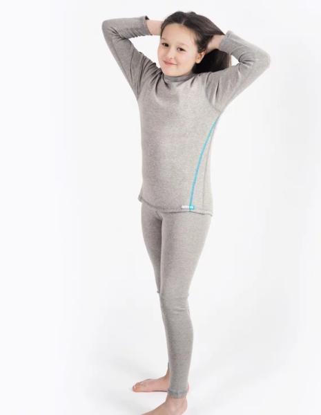 SILVER25 Langarmshirt mit Silberfäden für Mädchen mit Neurodermitis