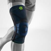 Vorschau: BAUERFEIND Sports Knee Support Kniebandage. Stabilisiert das Knie und kontrollierte Bewegungsabläufe