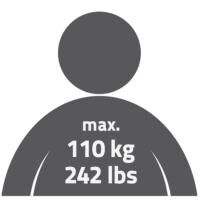 Vorschau: RIDDER Bad Haltegriff Sam 30 cm mit ergonomisch geformter Grifffläche, TÜV geprüft