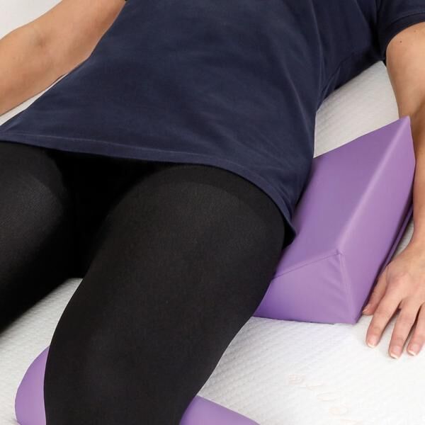 KUBIVENT PurplePos Positionierungskeil Lagerungskissen 25 x 20 cm individuelle Modellierung