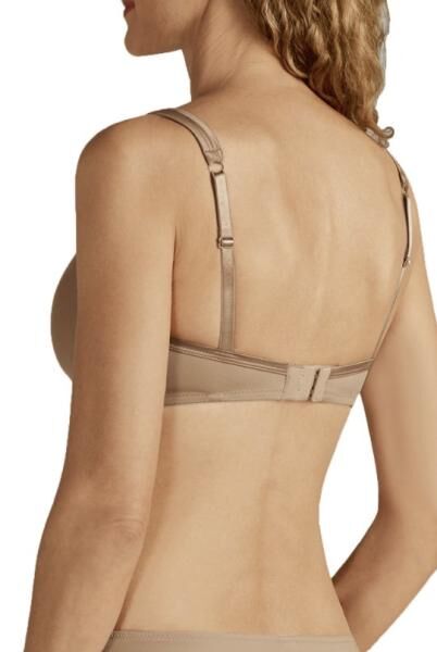 amoena Lara Satin Prothesen Schalen-BH mit leicht gepolsterten Satinträger u. breitem Unterbrustband