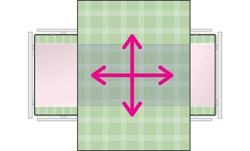 etac SatinSheet Maxi Fit 4D Transferhilfe Bettlaken-Set (Spannbetttuch u. Stecklaken)