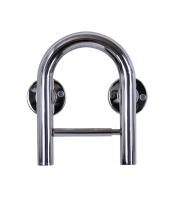 Vorschau: RIDDER WC-Haltegriff Uwe, chromfarben, inkl. WC-Papierhalter aus Edelstahl