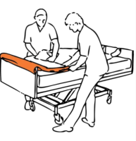 Vorschau: etac Immedia Multiglide Transferhilfe Gleit-Tuch mit Handgriffen 80 x 130 cm, belastbar bis 300 kg