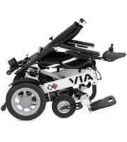 Vorschau: BISCHOFF & BISCHOFF Via faltbarer Elektrorollstuhl mit Lithium-Ionen-Batterie, Reichweite 22 km