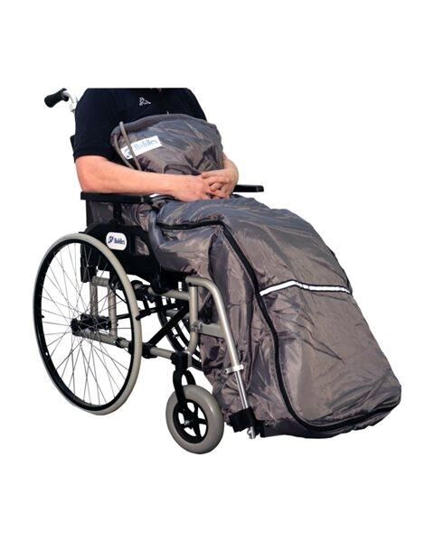 Mobilex Kangaroo Schlupfsack grau aus reißfestem wasser­dichtem Nylon in versch. Größen