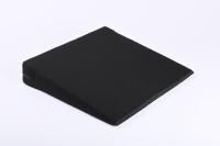 Rehaforum Keilkissen RFM mit Bezug, schwarz, 37x37x7/1cm