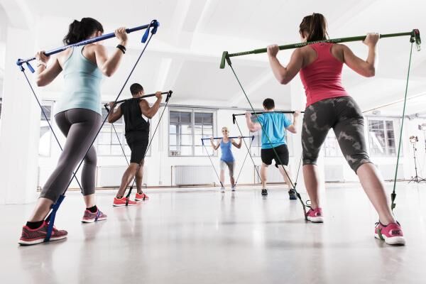 Artzt Gymstick Original - die Alternative zur Langhantel, verschiedene Widerstandstufen inkl. Tasche