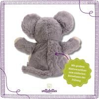 Vorschau: welliebellies® "Maus groß" Wärmekuscheltier mit Bio-Hirse-Füllung, spendet bis zu 90 min Wärme