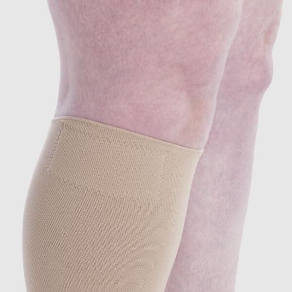 Juzo Expert Kompressions-Kniestrumpf mit offener Fußspitze u. flachen elastischen Nähten